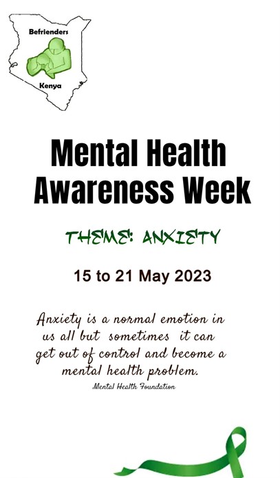 March 2023 Mental Health Awareness Week Advert -1
