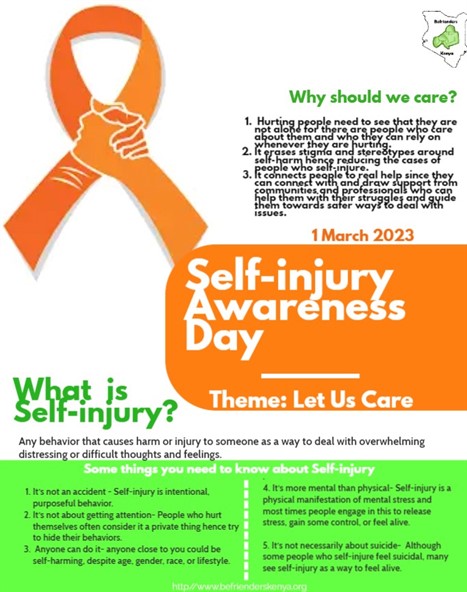 Self - Injury Awareness Day 2023b